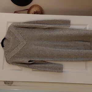 Loft Bobble Mock Neck Sweater Dress